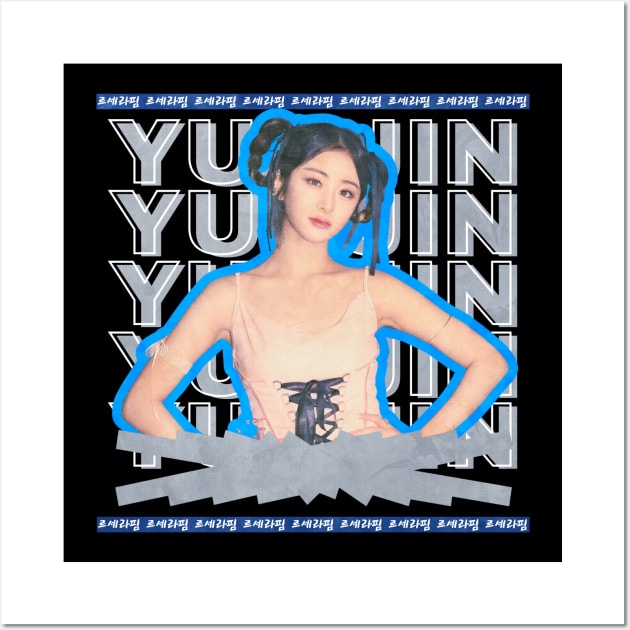 Yunjin Le Sserafim Wall Art by wennstore